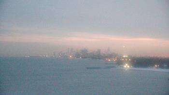 Weather camera view of Northwestern University.