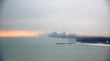 Weather camera view of Northwestern University.