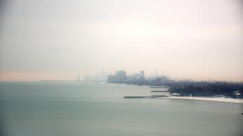 Weather camera view of Northwestern University.