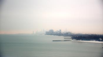 Weather camera view of Northwestern University.