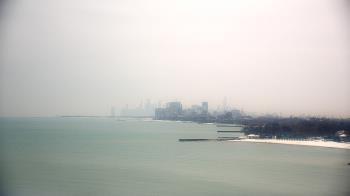 Weather camera view of Northwestern University.