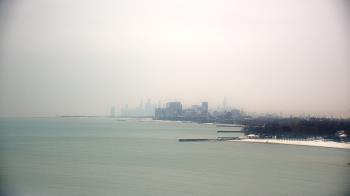 Weather camera view of Northwestern University.