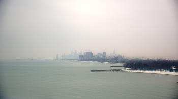 Weather camera view of Northwestern University.