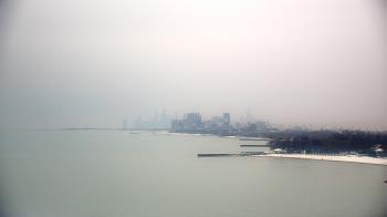 Weather camera view of Northwestern University.