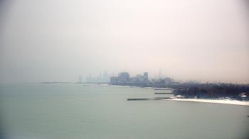 Weather camera view of Northwestern University.