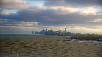 Weather camera view of Northwestern University.