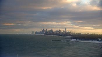 Weather camera view of Northwestern University.