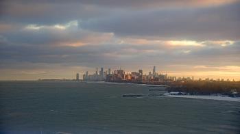 Weather camera view of Northwestern University.