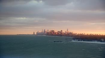 Weather camera view of Northwestern University.