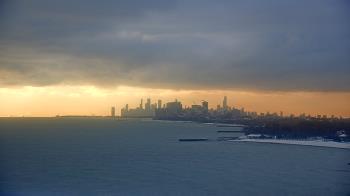 Weather camera view of Northwestern University.