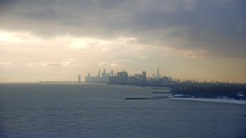 Weather camera view of Northwestern University.