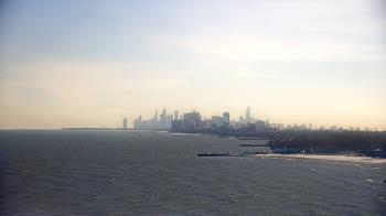 Weather camera view of Northwestern University.