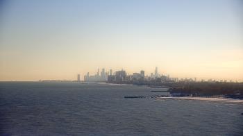Weather camera view of Northwestern University.