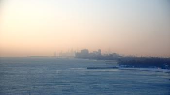 Weather camera view of Northwestern University.