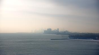 Weather camera view of Northwestern University.