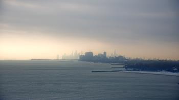 Weather camera view of Northwestern University.