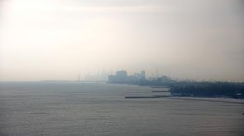 Weather camera view of Northwestern University.