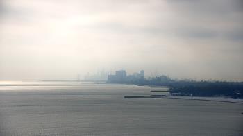 Weather camera view of Northwestern University.