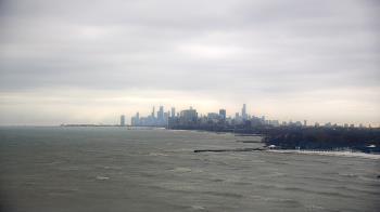 Weather camera view of Northwestern University.