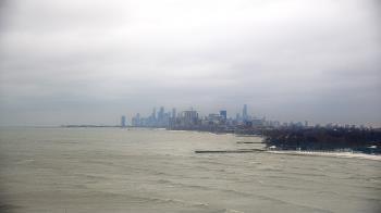 Weather camera view of Northwestern University.