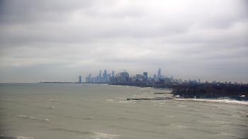 Weather camera view of Northwestern University.