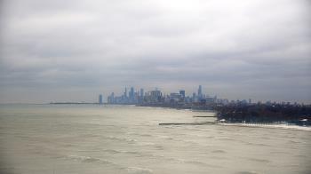 Weather camera view of Northwestern University.