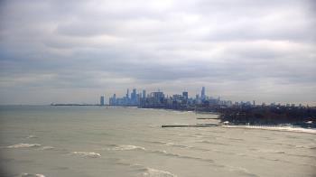 Weather camera view of Northwestern University.