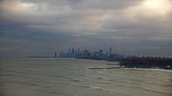 Weather camera view of Northwestern University.