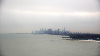 Weather camera view of Northwestern University.