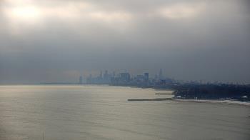 Weather camera view of Northwestern University.