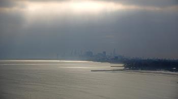 Weather camera view of Northwestern University.