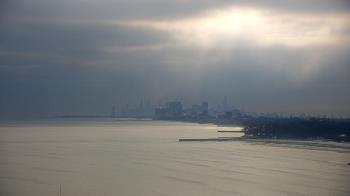 Weather camera view of Northwestern University.