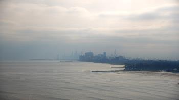 Weather camera view of Northwestern University.