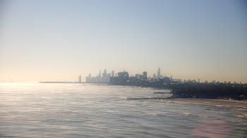 Weather camera view of Northwestern University.