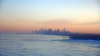 Weather camera view of Northwestern University.