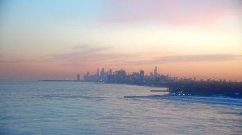 Weather camera view of Northwestern University.