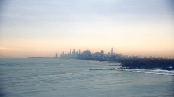 Weather camera view of Northwestern University.