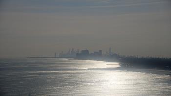 Weather camera view of Northwestern University.
