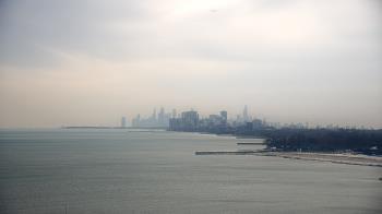 Weather camera view of Northwestern University.