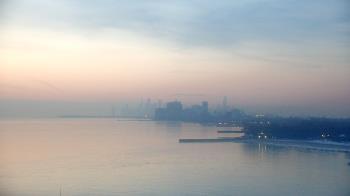 Weather camera view of Northwestern University.