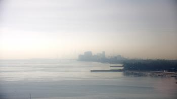 Weather camera view of Northwestern University.