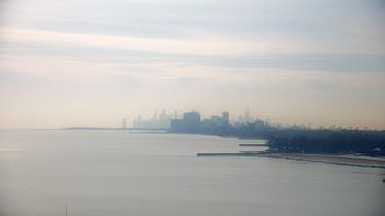 Weather camera view of Northwestern University.