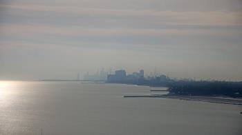 Weather camera view of Northwestern University.