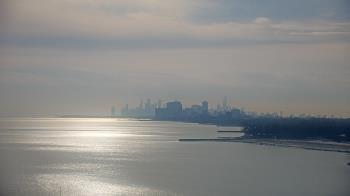 Weather camera view of Northwestern University.