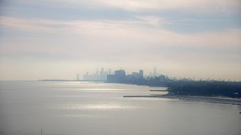 Weather camera view of Northwestern University.