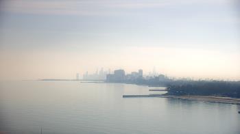 Weather camera view of Northwestern University.