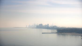 Weather camera view of Northwestern University.