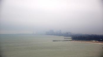 Weather camera view of Northwestern University.