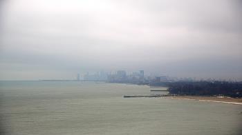 Weather camera view of Northwestern University.