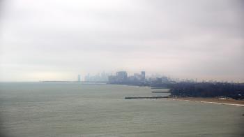 Weather camera view of Northwestern University.